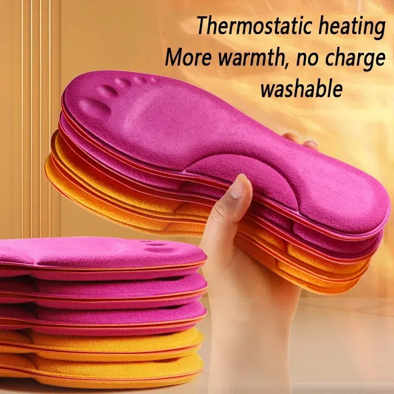 Men'S Shoes With Memory Foam - 2026 Self Heating Insoles Thermostatic Thermal