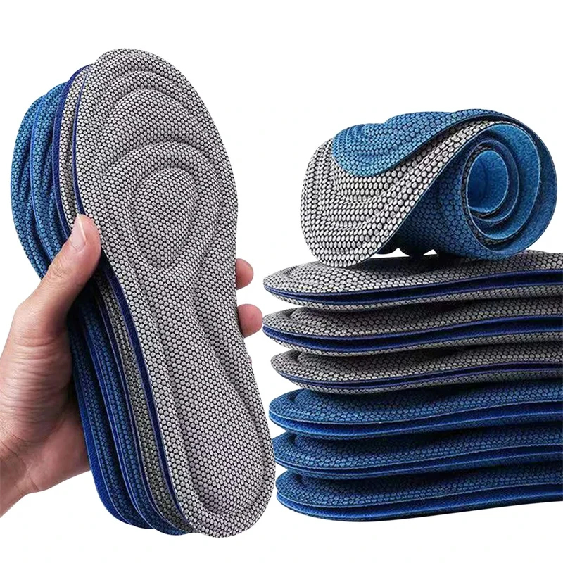 Men'S Shoes With Memory Foam - 1Pair Memory foam insoles Anti-bacterial anti-odor