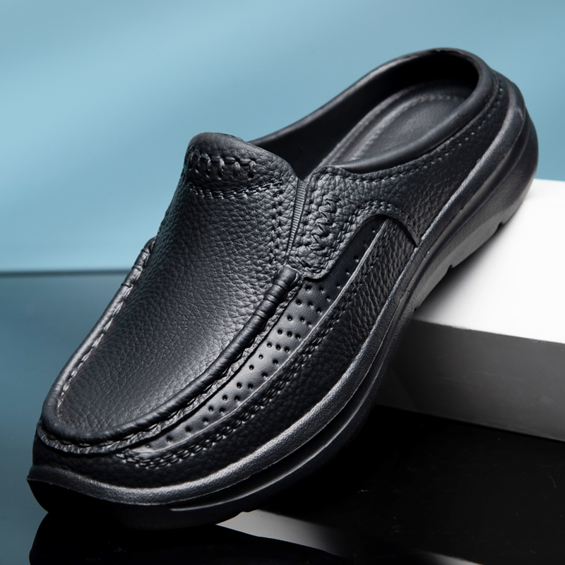 Men Shoes Style - Summer slippers garden clogs waterproof and