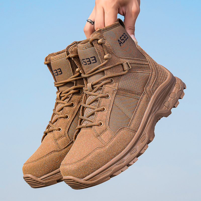 Men'S Shoes Zipper - Men's Military Tactical Boots Army Boots