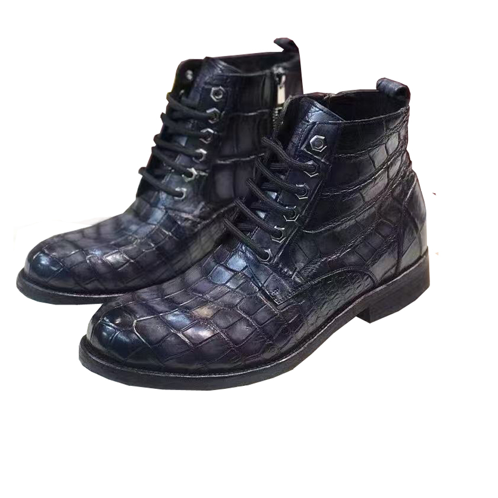 Men Shoes Office - yingshang new men crocodile boots male