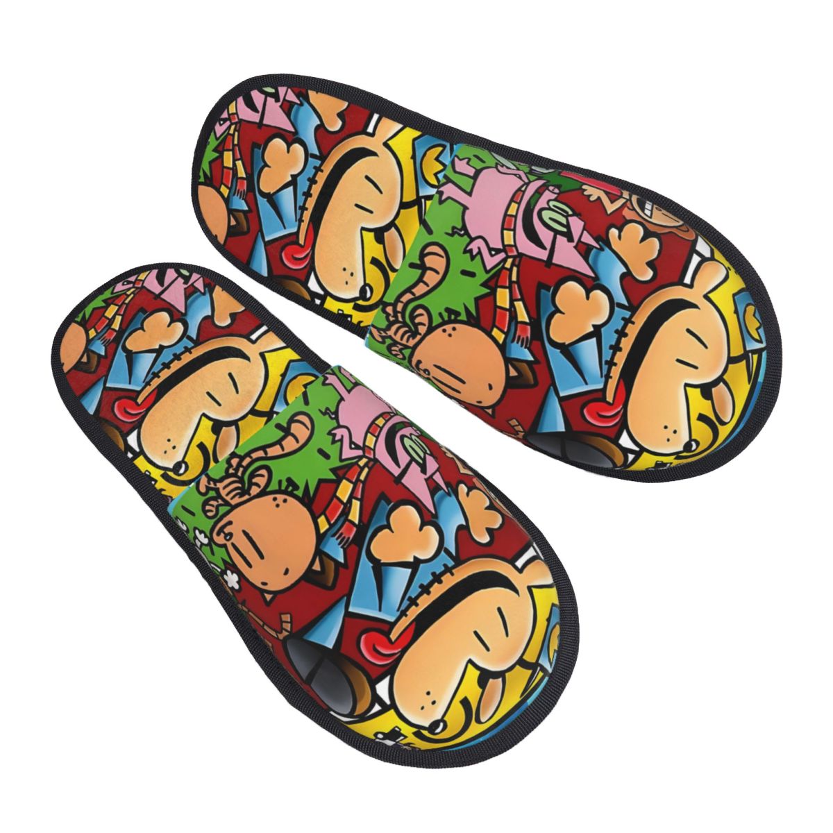 Men'S Shoes With Memory Foam - Custom Dog Man Theme Soft Memory