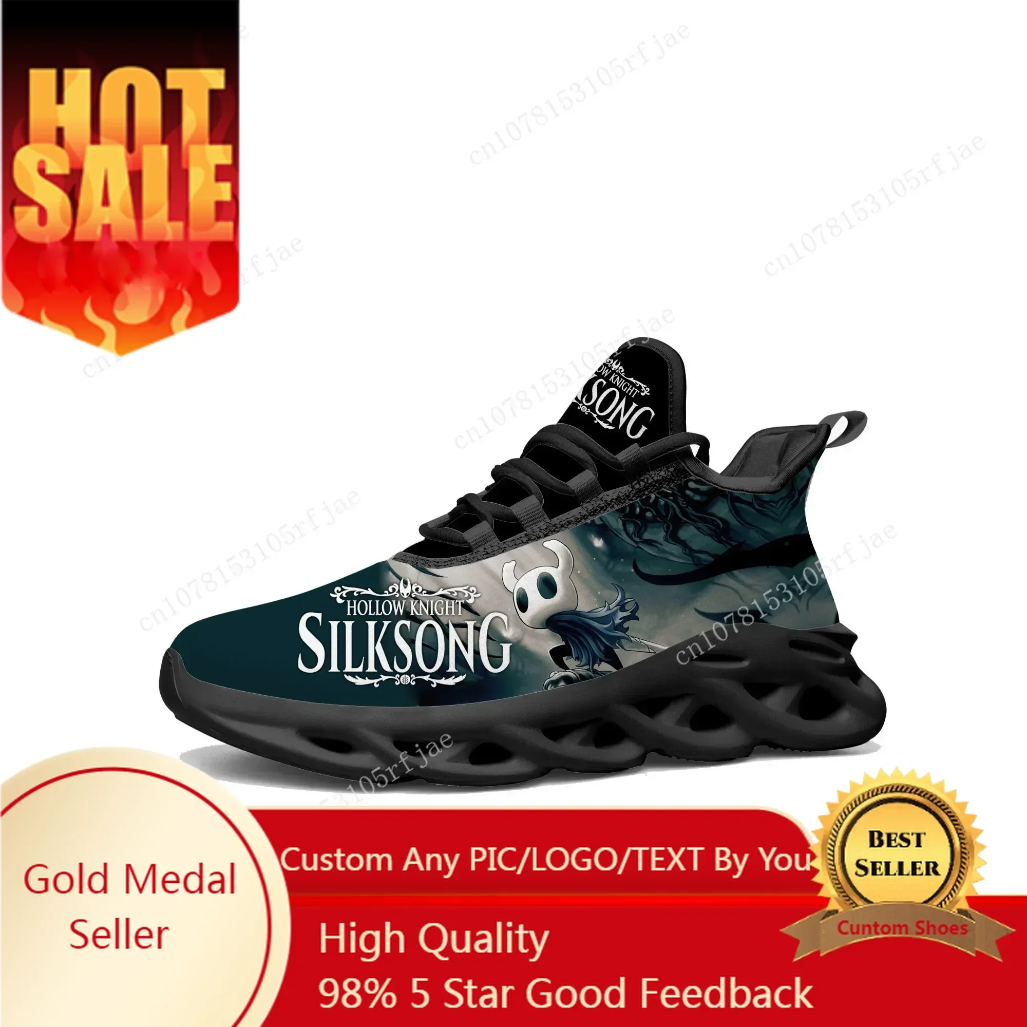 Men Shoes Style - Cartoon Game Ghost Hollow Knight Flats