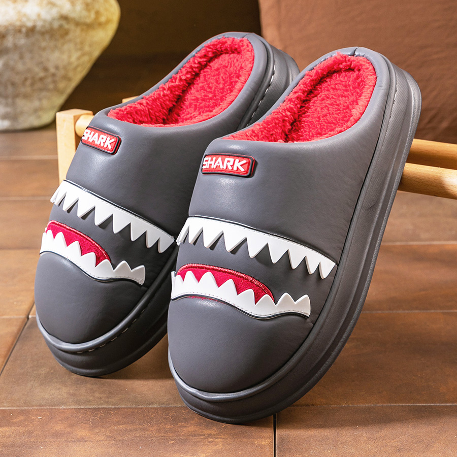 Warm Platform Slippers Men PU  - đánh giá và giá Men'S Shoes With Memory Foam