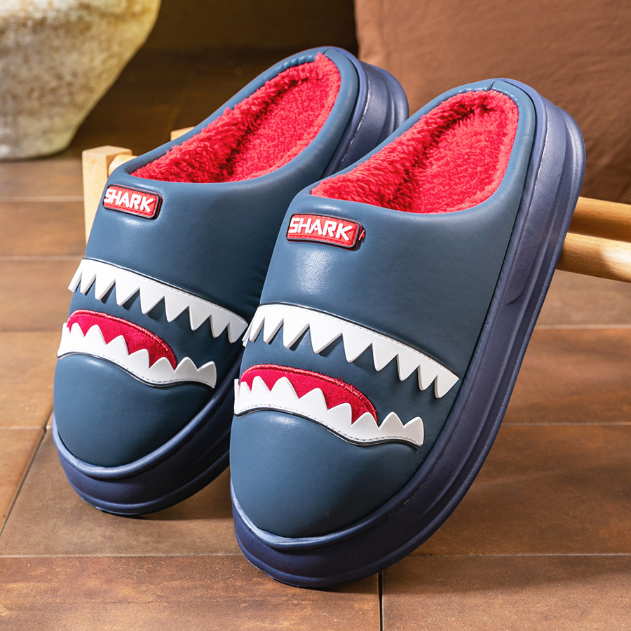 Warm Platform Slippers Men PU  - đánh giá và giá Men'S Shoes With Memory Foam