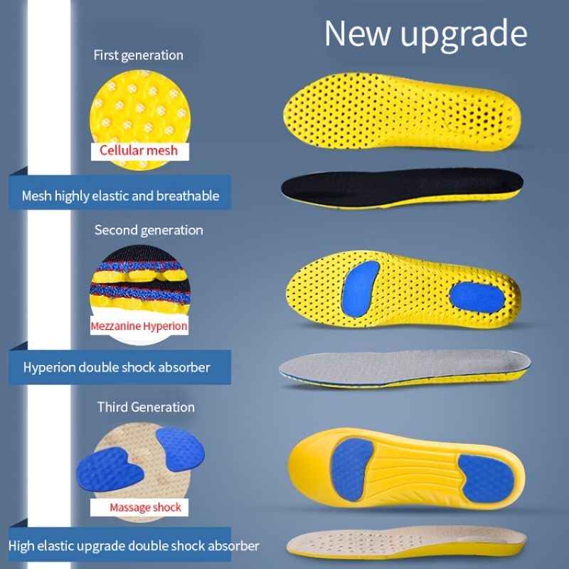 Sport Insoles for Feet Soft Sh - đánh giá và giá Men'S Shoes Plantar Fasciitis