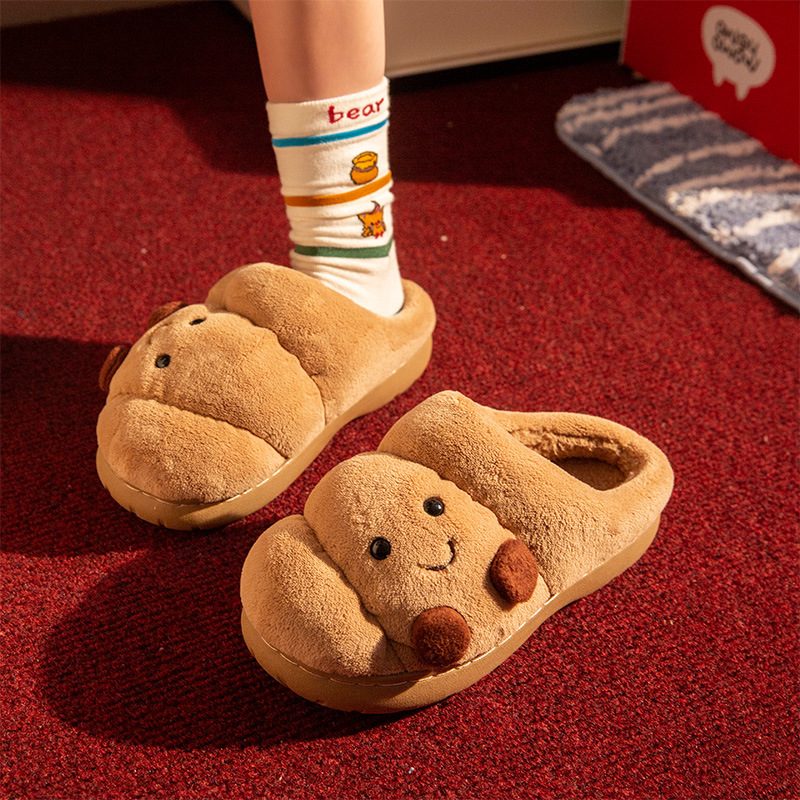 Cute Cartoon Fluffy Slippers F - đánh giá và giá Men Shoes Size To Women