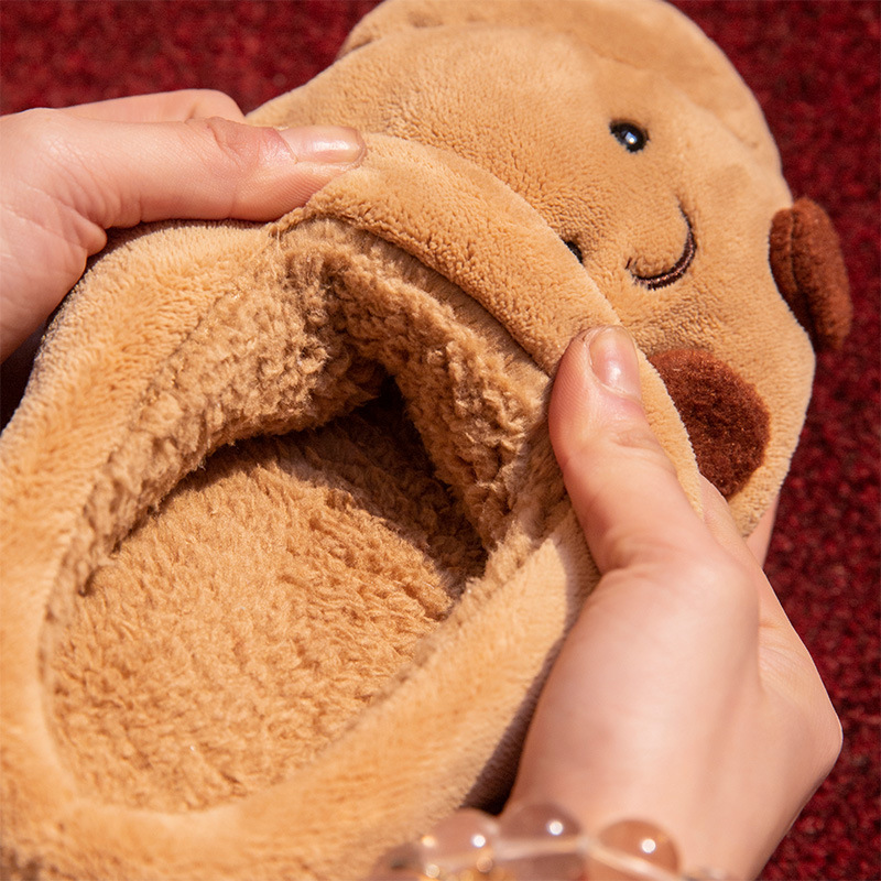 Cute Cartoon Fluffy Slippers F - đánh giá và giá Men Shoes Size To Women