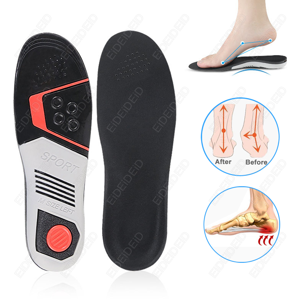 Silicone gel Sport Flat Feet A - đánh giá và giá Men Shoes Eid