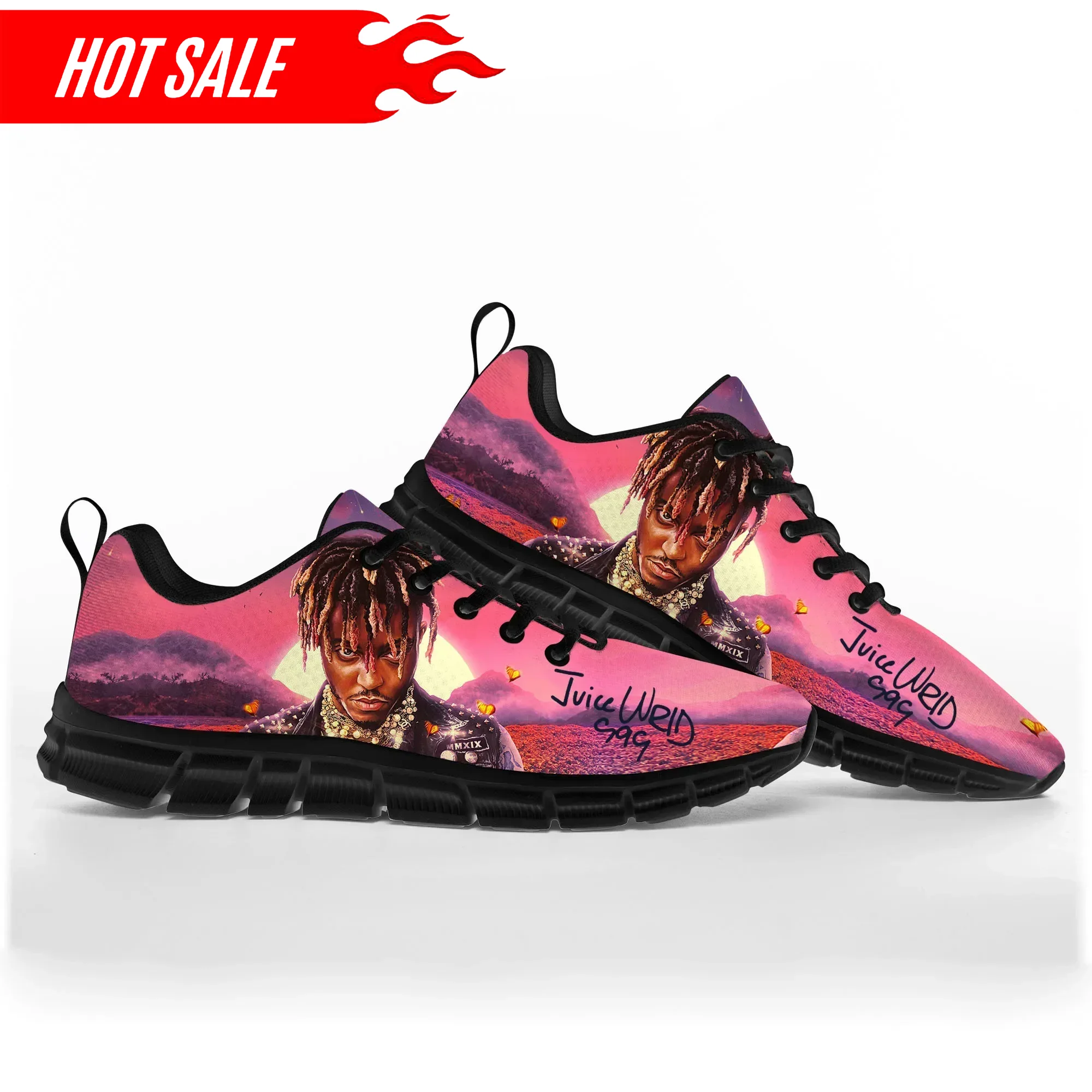 Hot Juice Wrld Hip Hop Rapper  - đánh giá và giá Men Shoes Marks