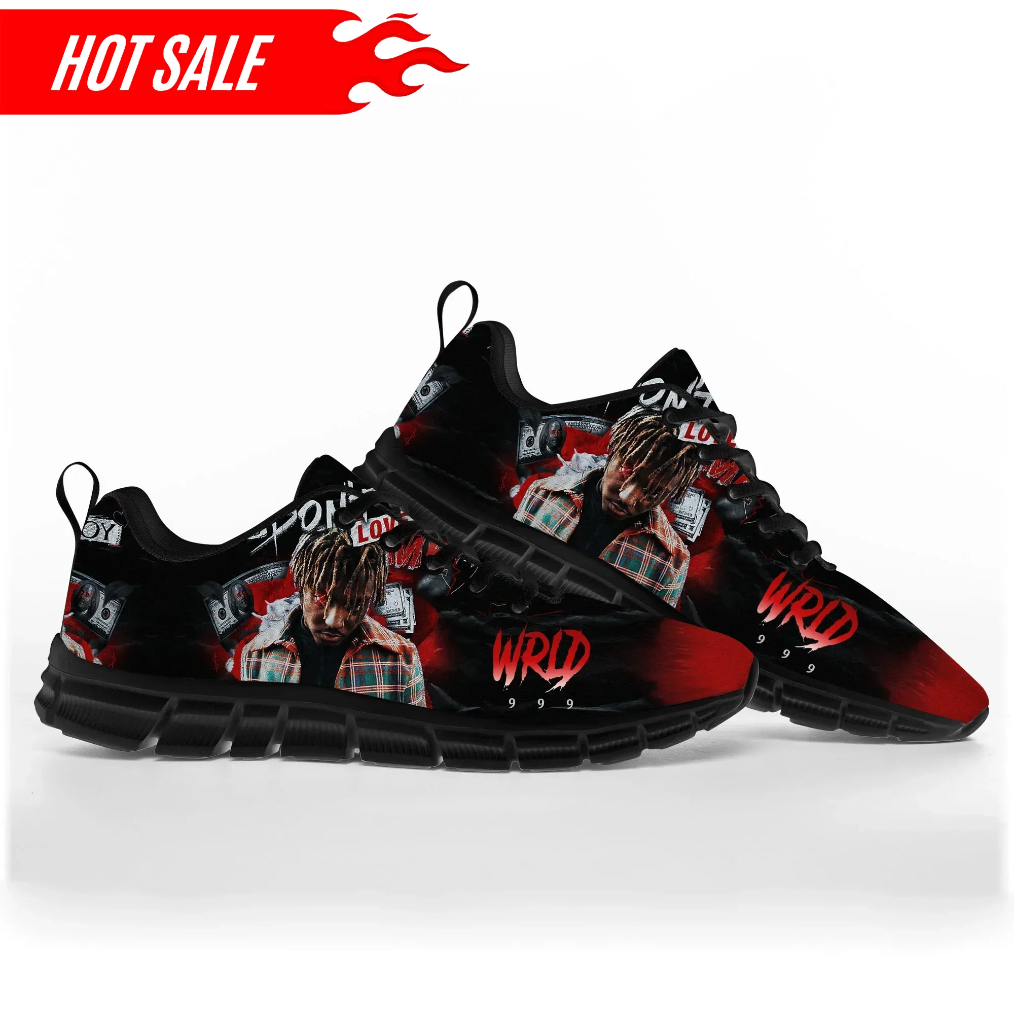 Hot Juice Wrld Hip Hop Rapper  - đánh giá và giá Men Shoes Marks