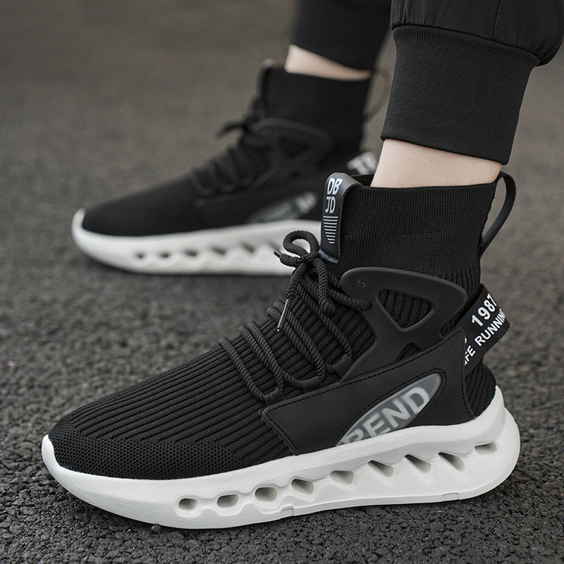 Trendy Men High Top Sock Shoes - đánh giá và giá Men Shoes Office