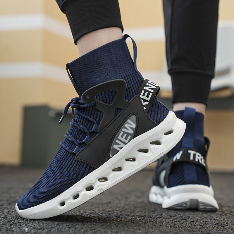 Trendy Men High Top Sock Shoes - đánh giá và giá Men Shoes Office