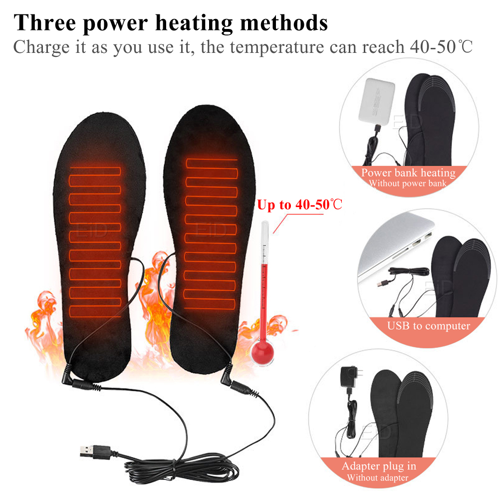 EiD USB Nóng Lót Giày Ấm Chân  - đánh giá và giá Men Shoes Eid