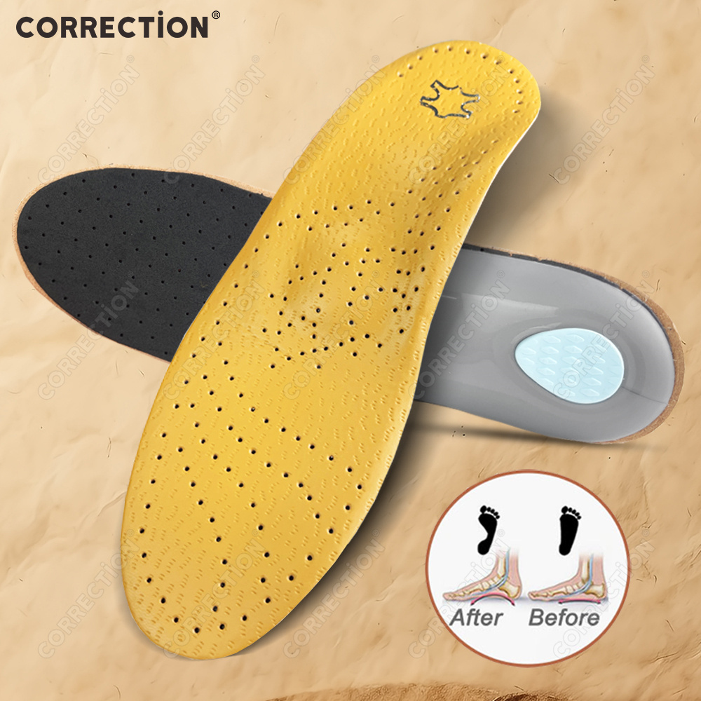 Leather Orthopedic Insole Arch - đánh giá và giá Men'S Shoes Plantar Fasciitis