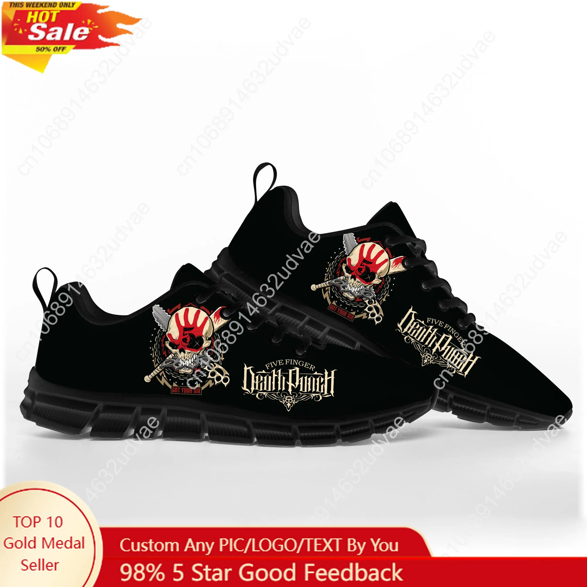 Five Finger Death Punch Sports - đánh giá và giá Men Shoes Size To Women