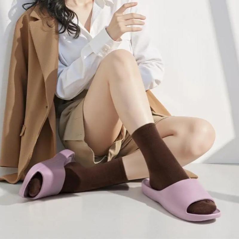 Couple EVA Platform Slippers S - đánh giá và giá Men Shoes Size To Women