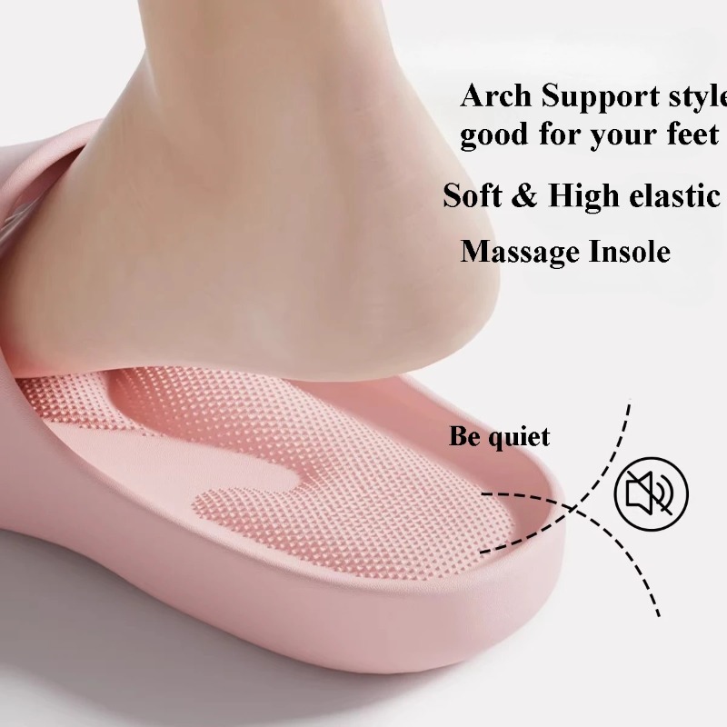 Couple EVA Platform Slippers S - đánh giá và giá Men Shoes Size To Women