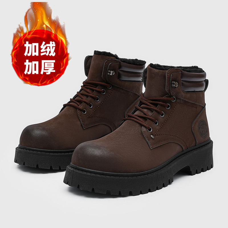 Men boots New Winter Slippers  - đánh giá và giá Men Shoes Marks