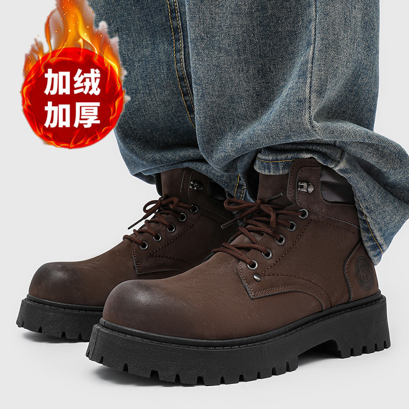 Men boots New Winter Slippers  - đánh giá và giá Men Shoes Marks