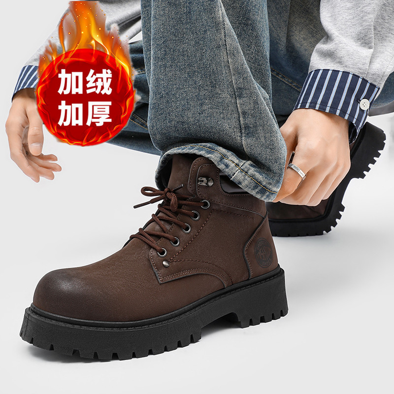 Men boots New Winter Slippers  - đánh giá và giá Men Shoes Marks
