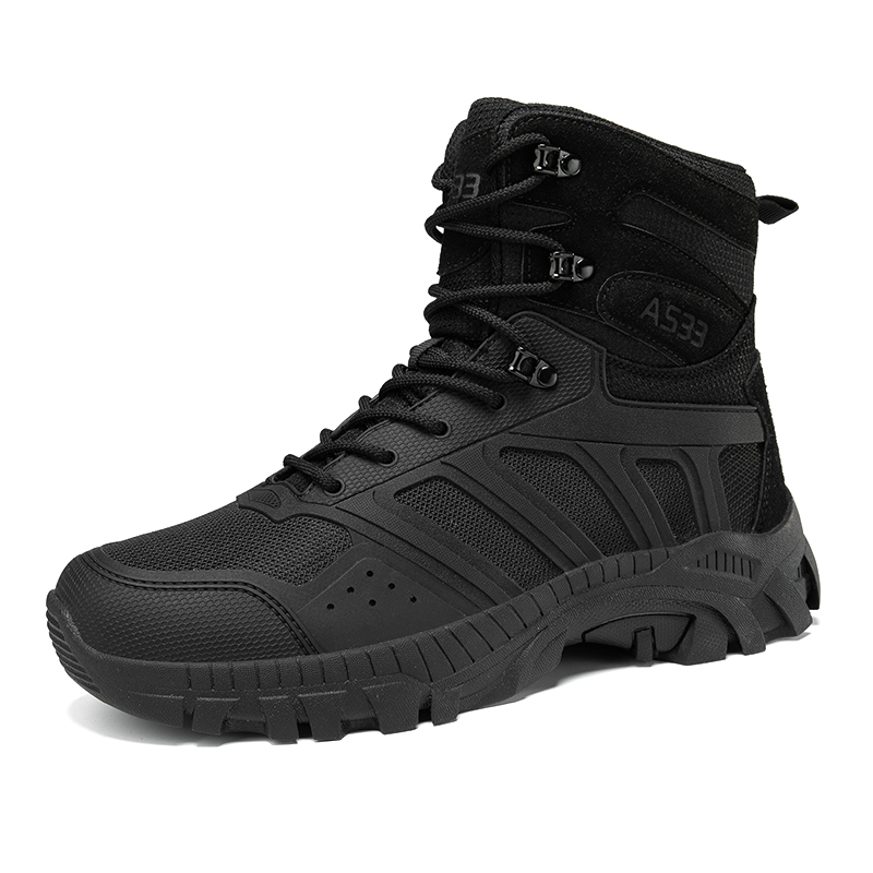 Men Tactical Boots Lace Up Des - đánh giá và giá Men'S Shoes Zipper