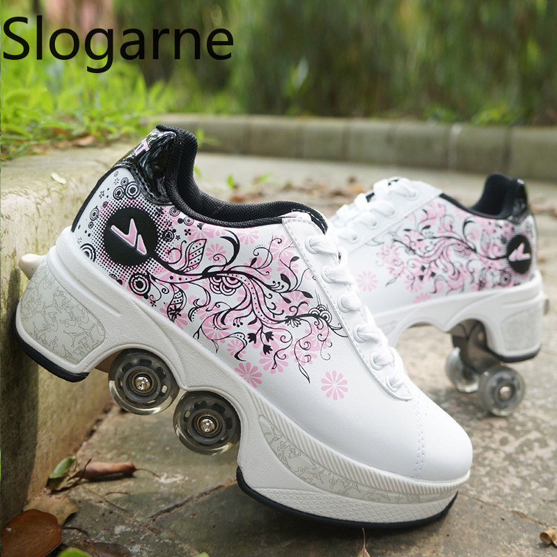 Women 4 Wheels Deformation Rol - đánh giá và giá Men Shoes Size To Women