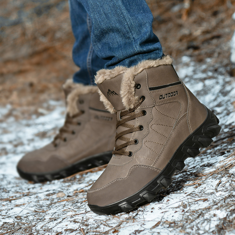 Men's Winter Boots Warm Waterp - đánh giá và giá Men Shoes Marks