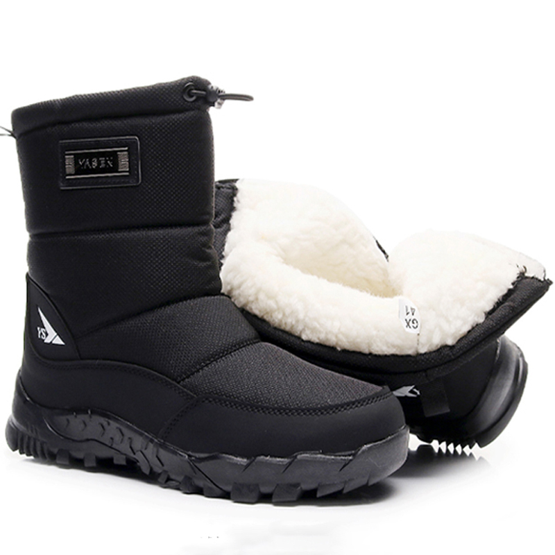 Warm Winter Plush Snow Boots M - đánh giá và giá Men'S Shoes Zipper