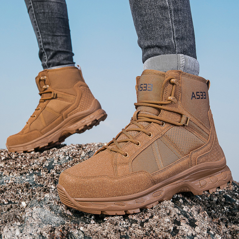 Men's Military Tactical Boots  - đánh giá và giá Men'S Shoes Zipper