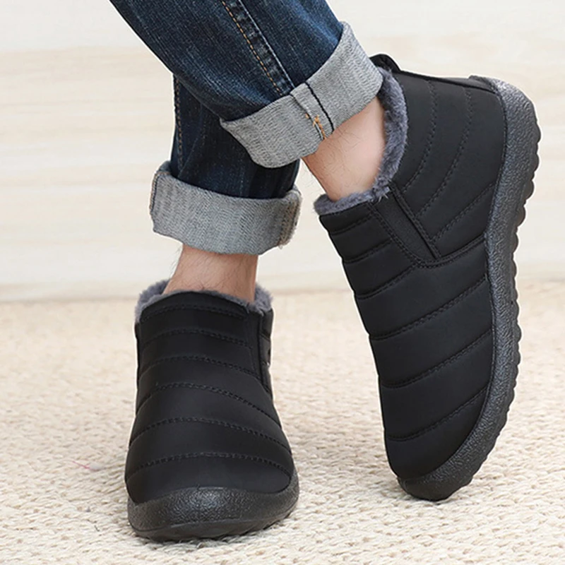 Fashion Men's Snow Boots Ankle - đánh giá và giá Men Shoes Office