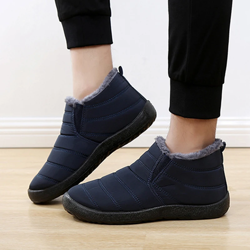 Fashion Men's Snow Boots Ankle - đánh giá và giá Men Shoes Office