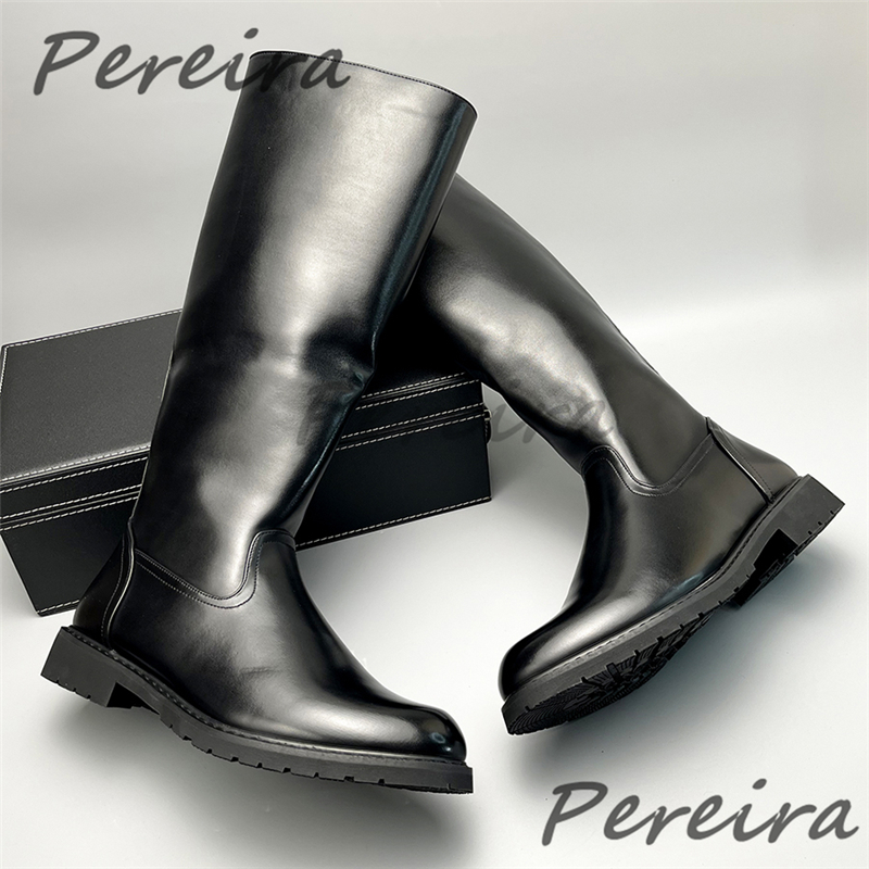 Autumn Winter Warm Men's Knee  - đánh giá và giá Men'S Shoes Zipper