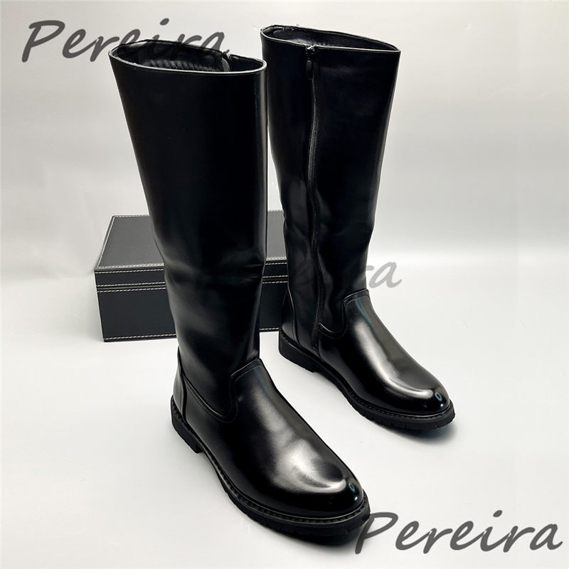 Autumn Winter Warm Men's Knee  - đánh giá và giá Men'S Shoes Zipper