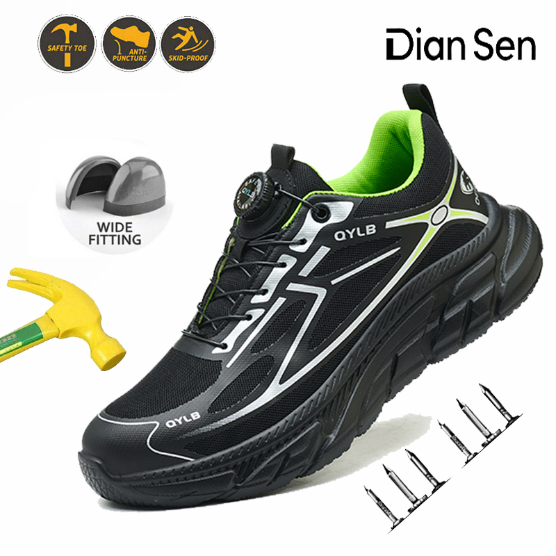 Mens Work Safety Boots Steel T - đánh giá và giá Men Shoes Marks