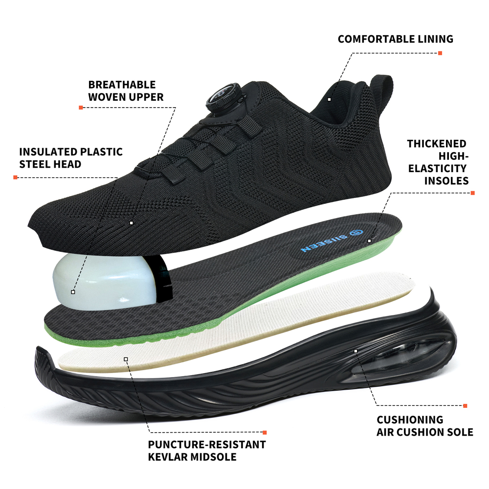 Rotating Button Safety Shoes M - đánh giá và giá Men Shoes Marks