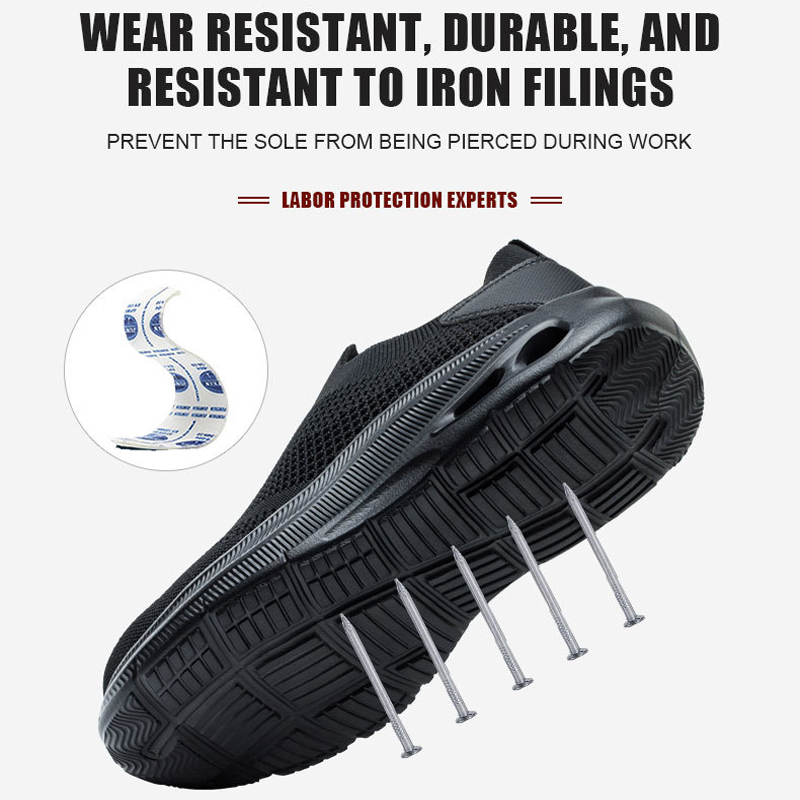 2026 Breathable Mens Work Safe - đánh giá và giá Men Shoes Marks