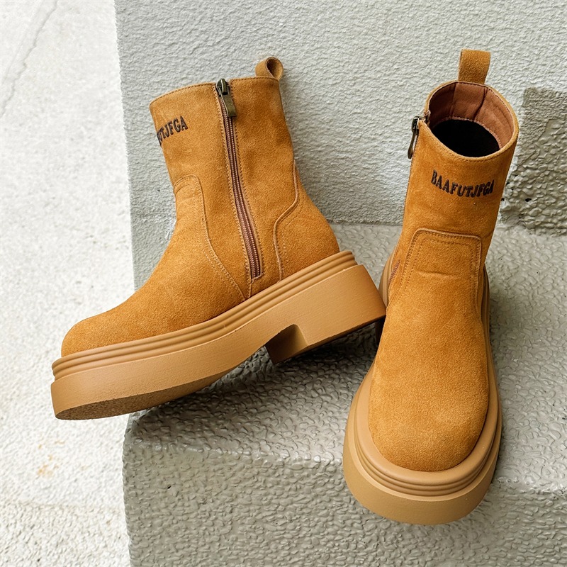 Winter Europe America Retro Th - đánh giá và giá Men'S Shoes Zipper