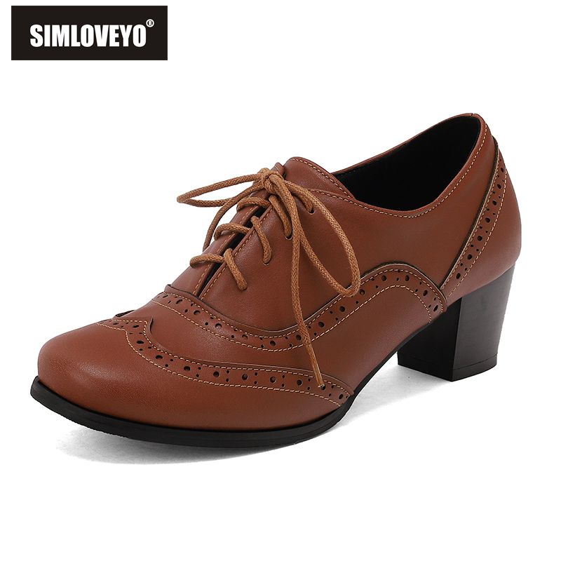 SIMLOVEYO New Brown Women Pump - đánh giá và giá Men'S Shoes Size 43 In Us