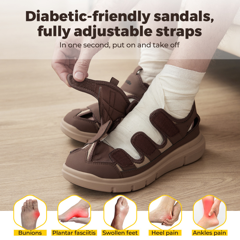 Summer Men'S Sandals Widened D - đánh giá và giá Men'S Shoes Plantar Fasciitis